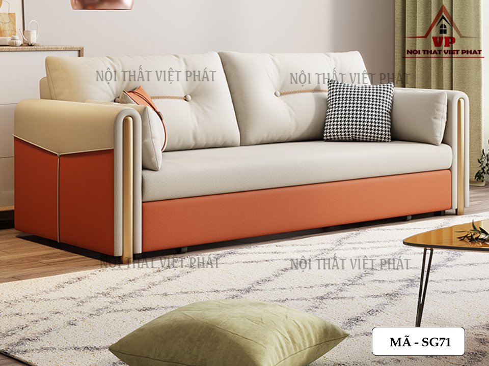 Ghế Sofa Giường Đa Năng - Mã SG71 1 Ghế Sofa Giường Đa Năng - Mã SG71-3