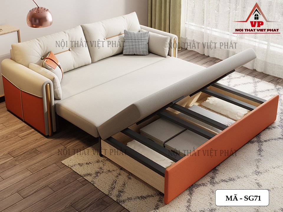 Ghế Sofa Giường Đa Năng - Mã SG71 6 Ghế Sofa Giường Đa Năng - Mã SG71-4