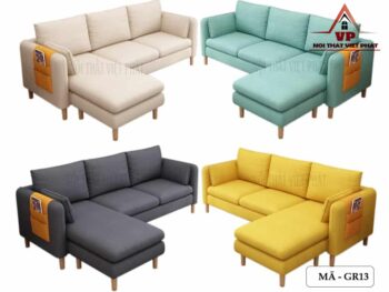 Ghế Sofa Vải Giá Rẻ - Mã GR13 8 Ghế Sofa Vải Giá Rẻ - Mã GR13-1