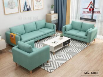 Ghế Sofa Vải Giá Rẻ - Mã GR13 11 Ghế Sofa Vải Giá Rẻ - Mã GR13-4