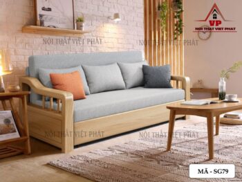 Giường Ngủ Gấp Gọn Thành Sofa - Mã SG79