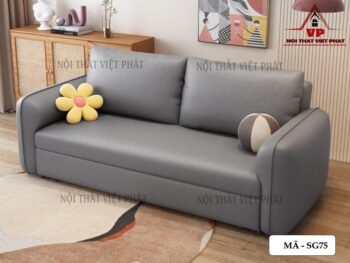 Giường Sofa Có Ngăn Kéo - Mã SG75 11 Giường Sofa Có Ngăn Kéo - Mã SG75-1