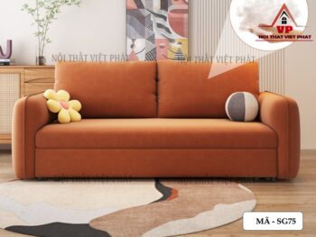 Giường Sofa Có Ngăn Kéo - Mã SG75 13 Giường Sofa Có Ngăn Kéo - Mã SG75-3