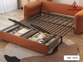 Giường Sofa Có Ngăn Kéo - Mã SG75 17 Giường Sofa Có Ngăn Kéo - Mã SG75-7