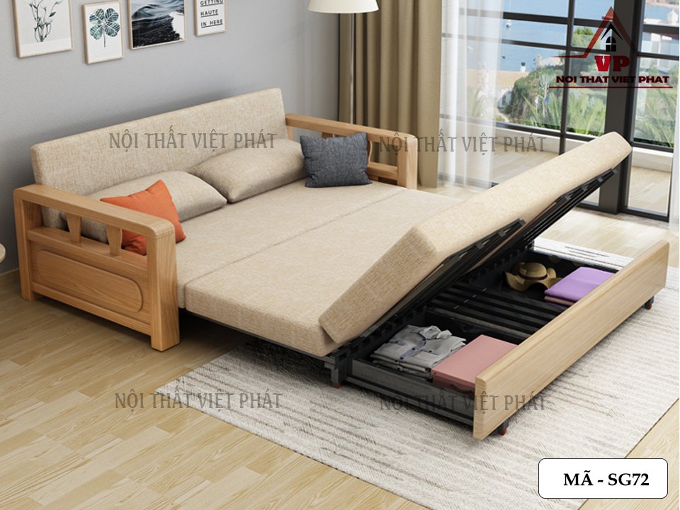 Giường Sofa Đa Năng - Mã SG72 4 Giường Sofa Đa Năng - Mã SG72-3