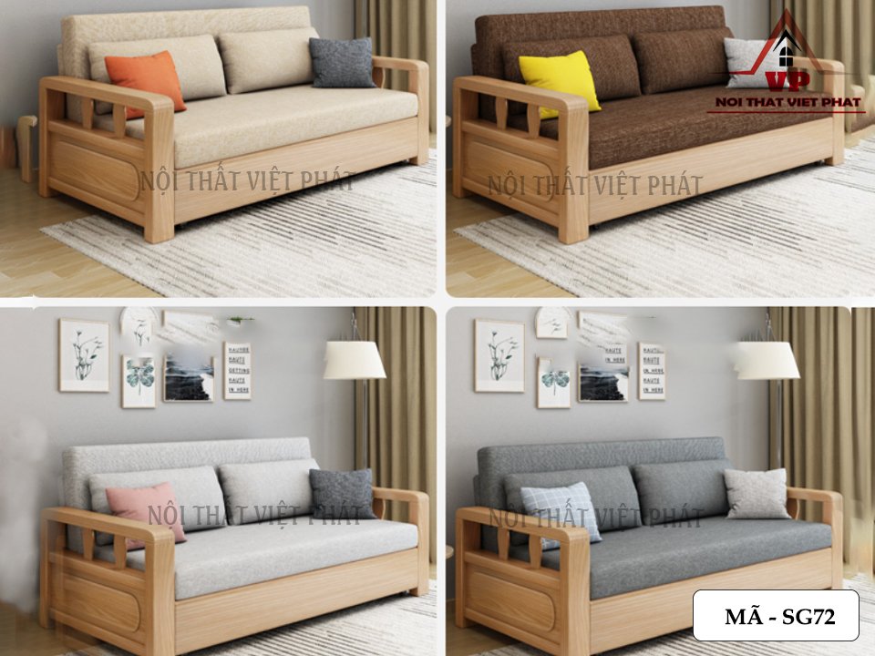 Giường Sofa Đa Năng - Mã SG72 6 Giường Sofa Đa Năng - Mã SG72-4