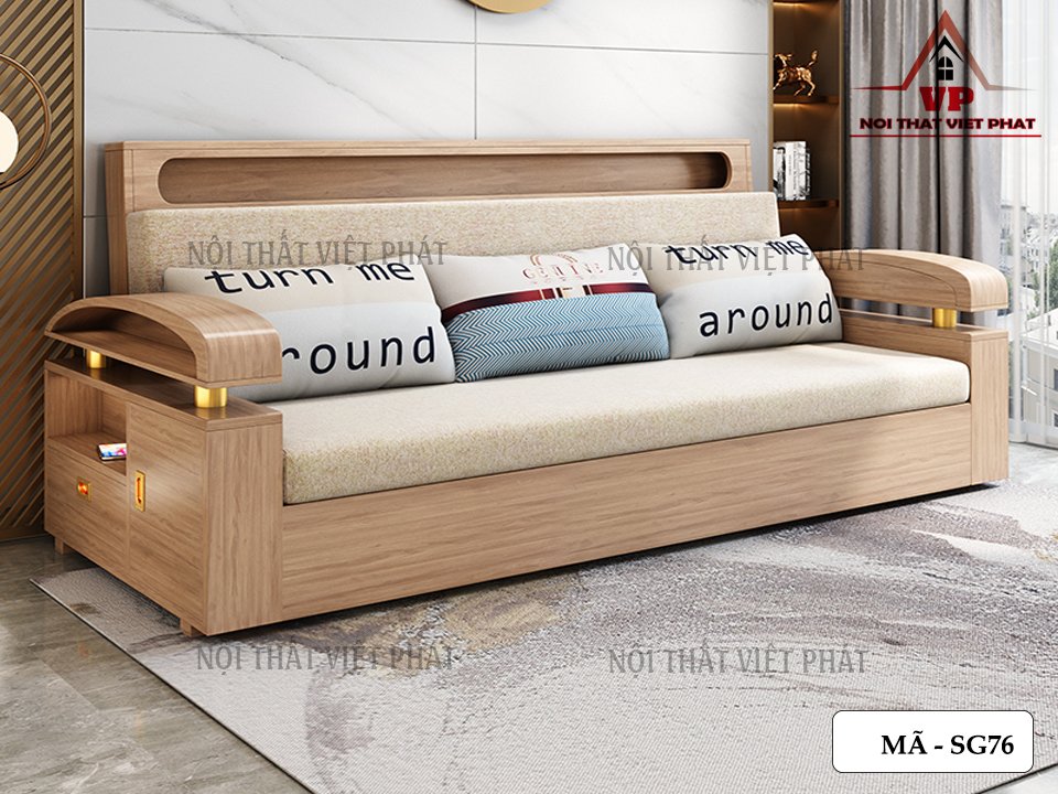 Sofa Giường Có Hộc - Mã SG76 1 Sofa Giường Có Hộc - Mã SG76
