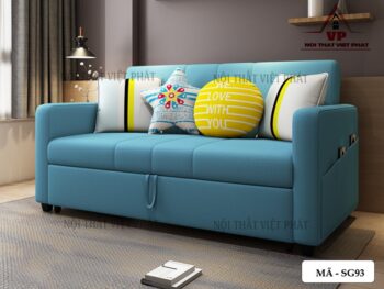 Sofa Giường Giá Rẻ HCM - Mã SG93 10 Sofa Giường Giá Rẻ HCM - Mã SG93-1