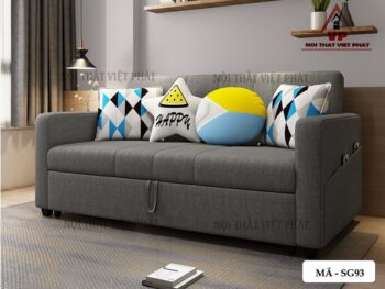 Sofa Giường Giá Rẻ HCM - Mã SG93 13 Sofa Giường Giá Rẻ HCM - Mã SG93-4