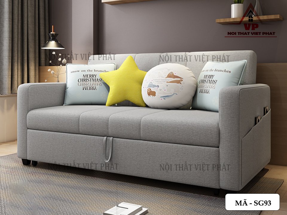 Sofa Giường Giá Rẻ HCM - Mã SG93 7 Sofa Giường Giá Rẻ HCM - Mã SG93-5