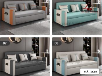Sofa Giường Khung Sắt - Mã SG89 11 Sofa Giường Khung Sắt - Mã SG89-5