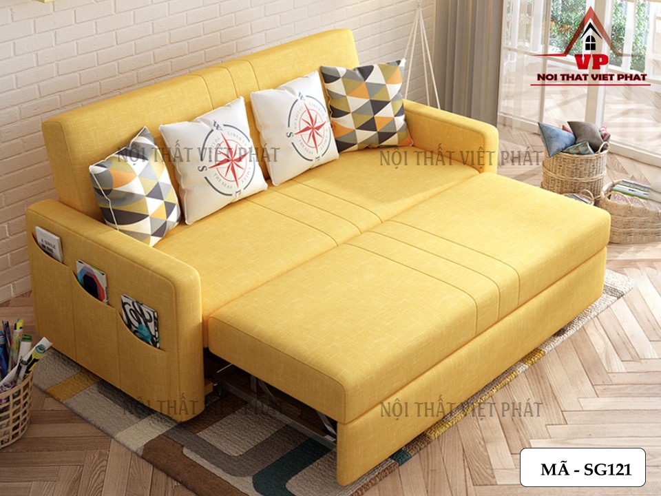 Sofa Kết Hợp Giường - Mã SG121 9 Sofa Kết Hợp Giường - Mã SG121-4