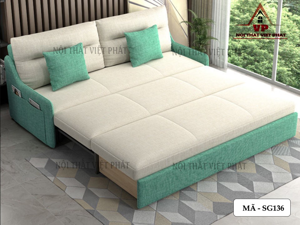 Ghế Sofa Giường 2 Trong 1 – Mã SG136 9 Ghế Sofa Giường 2 Trong 1 – Mã SG136-1