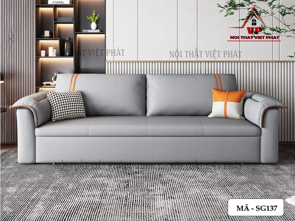 Ghế Sofa Làm Giường Nằm - Mã SG137 7 Ghế Sofa Làm Giường Nằm - Mã SG137