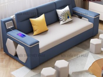 Sofa Giường Nằm Thông Minh – Mã SG148 11 Sofa Giường Nằm Thông Minh – Mã SG148-2