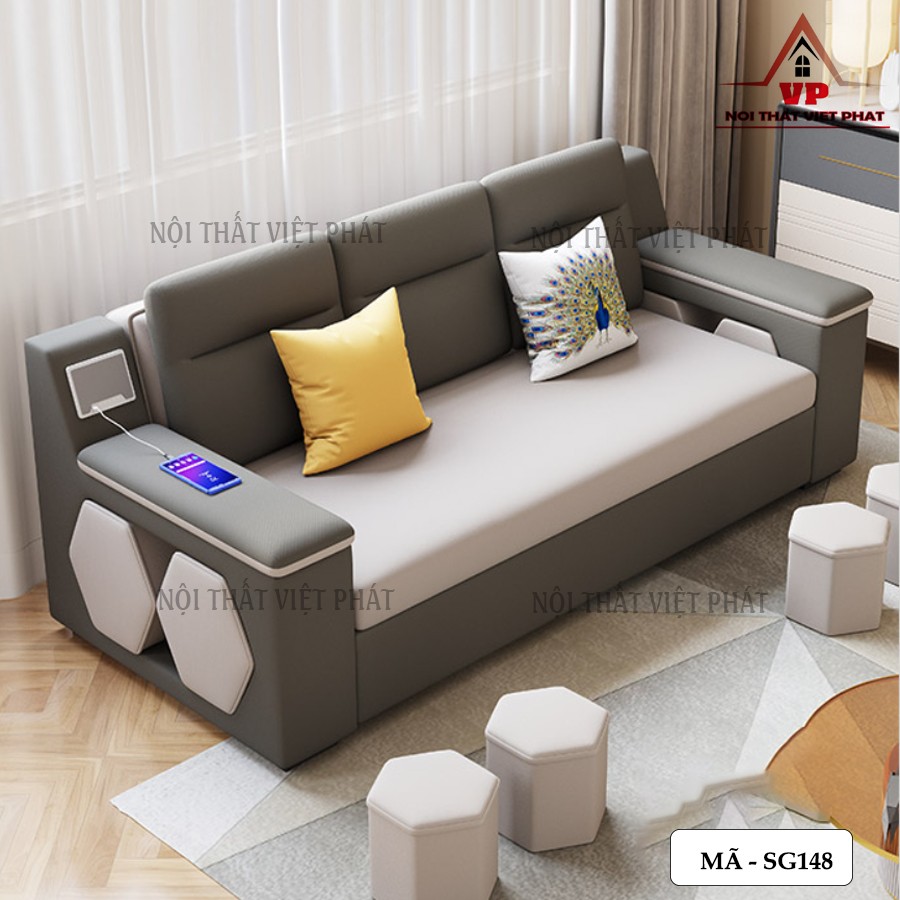 Sofa Giường Nằm Thông Minh – Mã SG148 6 Sofa Giường Nằm Thông Minh – Mã SG148-5