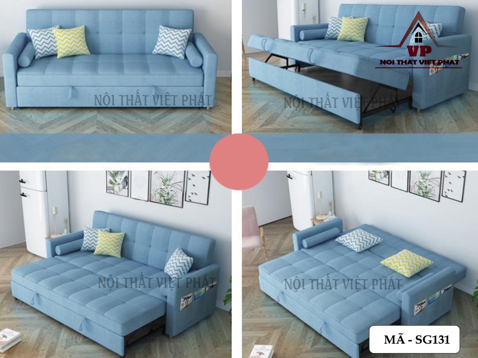 Sofa Giường Xếp Gọn – Mã SG131 5 Sofa Giường Xếp Gọn – Mã SG131-3
