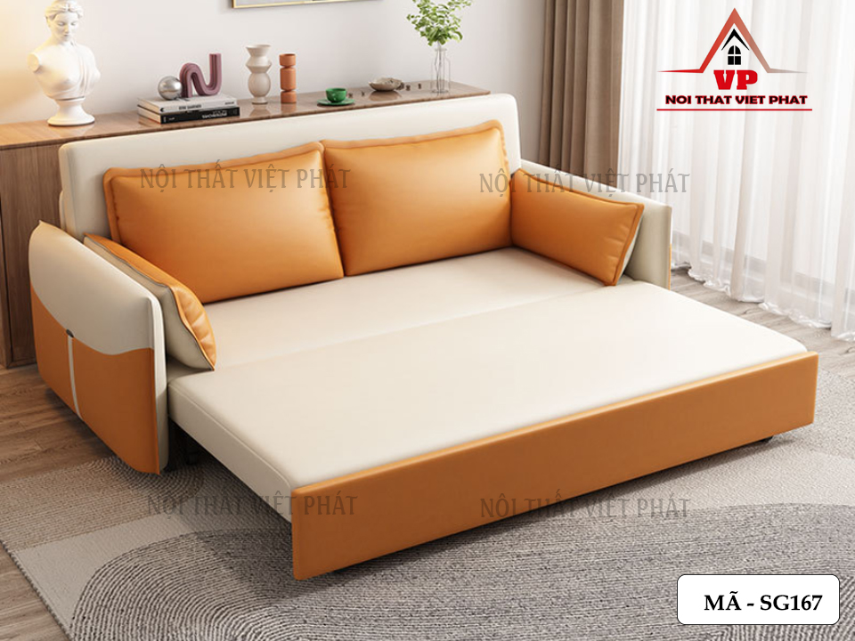Sofa Giường 1m8 - Mã SG167 1 Sofa Giường 1m8 - Mã SG167-2