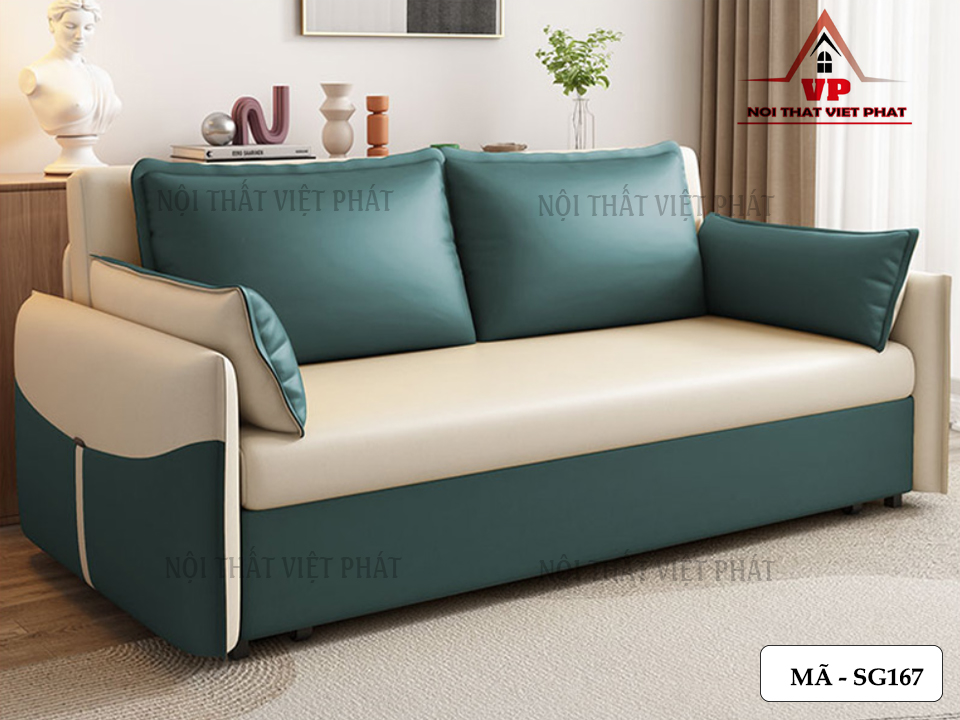Sofa Giường 1m8 - Mã SG167 4 Sofa Giường 1m8 - Mã SG167-6