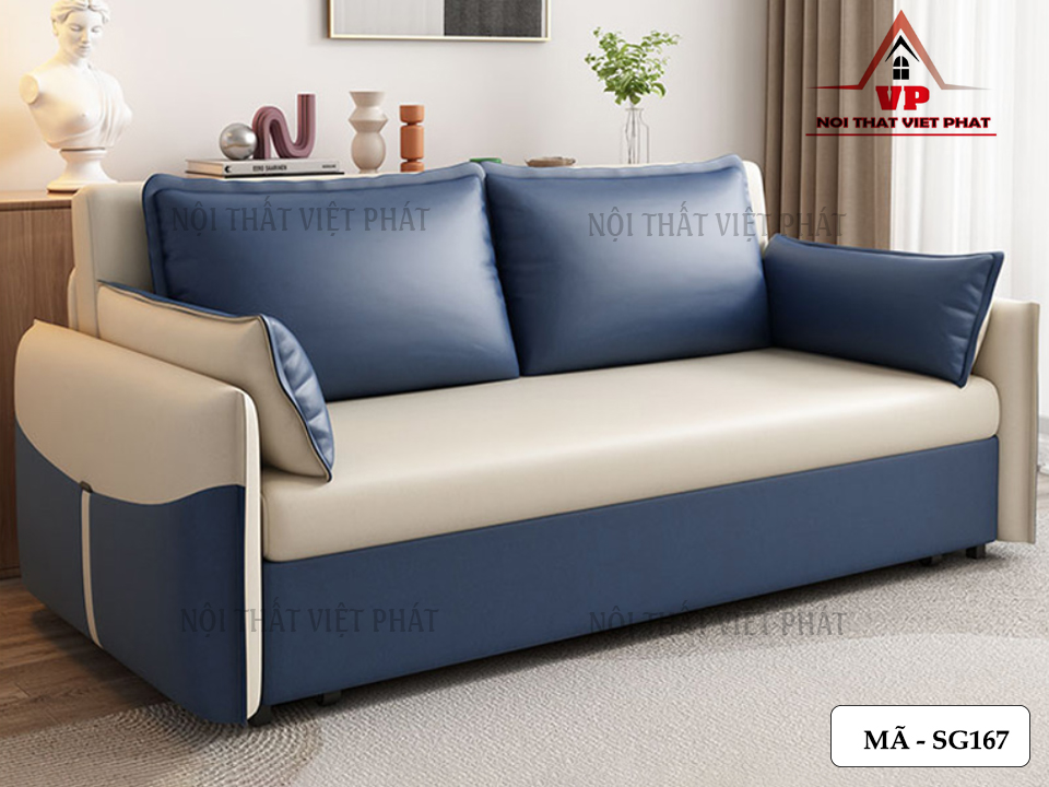 Sofa Giường 1m8 - Mã SG167 3 Sofa Giường 1m8 - Mã SG167-7