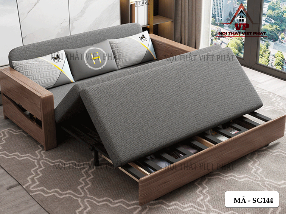 Sofa Giường Sang Trọng - Mã SG144 8 Sofa Giường Sang Trọng - Mã SG144-2