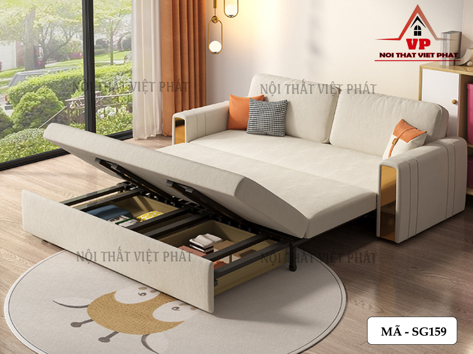 Sofa Giường Hiện Đại – Mã SG159 5 Sofa Giường Hiện Đại – Mã SG159-4