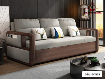 Sofa Giường Khuyến Mãi – Mã SG153 9 Sofa Giường Khuyến Mãi – Mã SG153-1