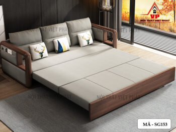 Sofa Giường Khuyến Mãi – Mã SG153 11 Sofa Giường Khuyến Mãi – Mã SG153-3