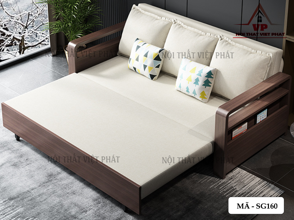 Sofa Giường Rút – Mã SG160 3 Sofa Giường Rút – Mã SG160-1
