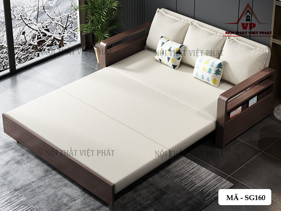 Sofa Giường Rút – Mã SG160 4 Sofa Giường Rút – Mã SG160-2