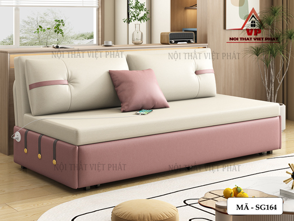 Sofa Giường Simili – Mã SG164 3 Sofa Giường Simili – Mã SG164-7