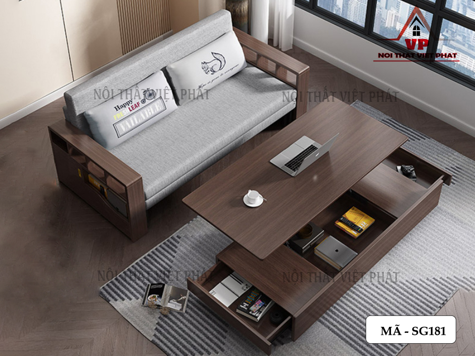 Sofa Bed Có Hộc – Mã SG181 5 Sofa Bed Có Hộc – Mã SG181-3
