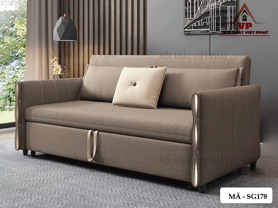 Sofa Bed Có Tay - Mã SG178 3 Sofa Bed Có Tay - Mã SG178-8
