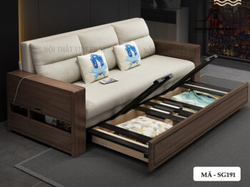 Giường Gấp Thành Ghế Sofa – Mã SG191-4
