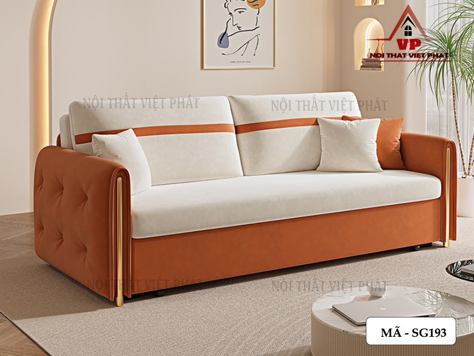 Giường Sofa Gấp Gọn Thành Ghế - Mã SG193 2 Giường Sofa Gấp Gọn Thành Ghế - Mã SG193