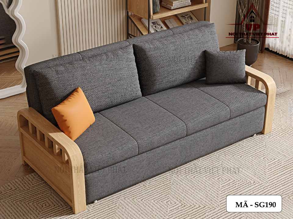 Sofa Giường Gấp Gọn - Mã SG190 4 sofa giuong gap gon ma sg190 2
