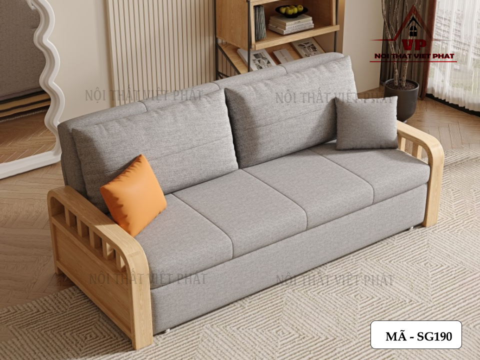 Sofa Giường Gấp Gọn - Mã SG190 5 Sofa Giường Gấp Gọn - Mã SG190-3