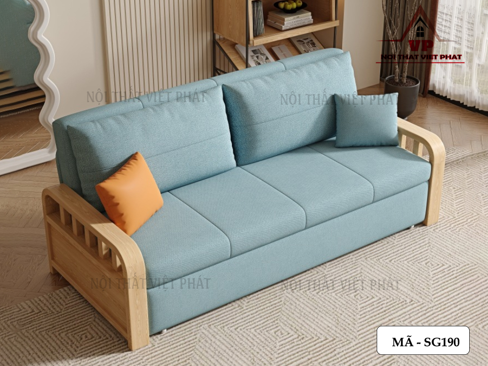 Sofa Giường Gấp Gọn - Mã SG190 6 Sofa Giường Gấp Gọn - Mã SG190-4