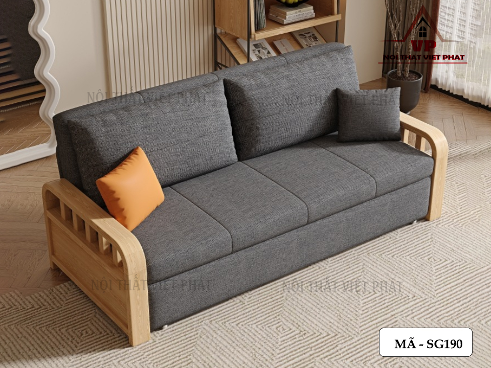Sofa Giường Gấp Gọn - Mã SG190 7 Sofa Giường Gấp Gọn - Mã SG190-5
