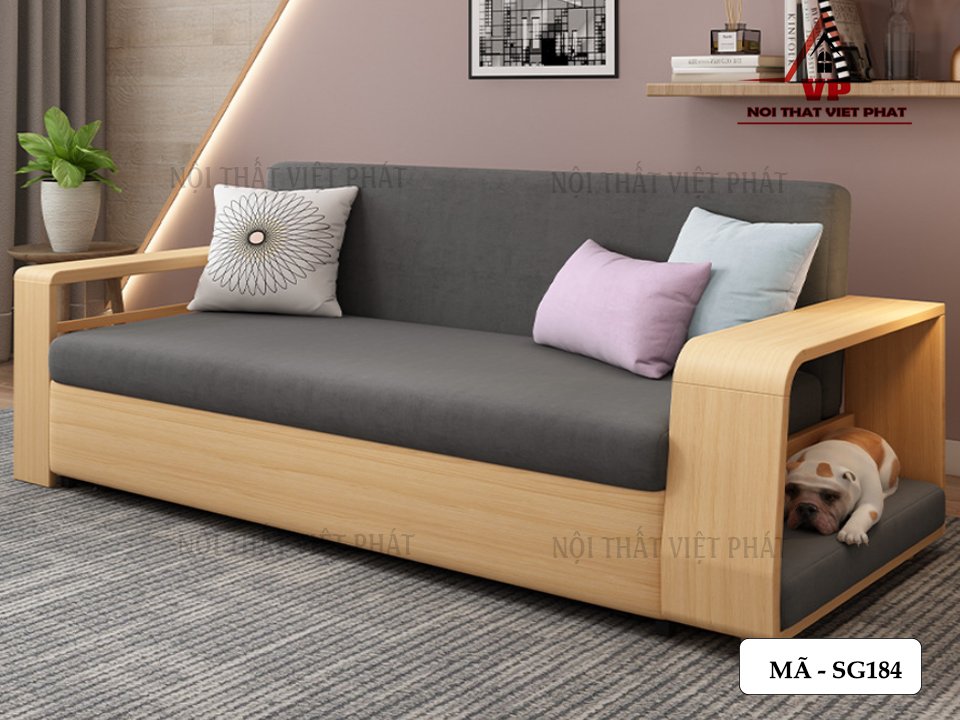 Sofa Giường Gấp TPHCM - Mã SG184 3 Sofa Giường Gấp TPHCM - Mã SG184-1