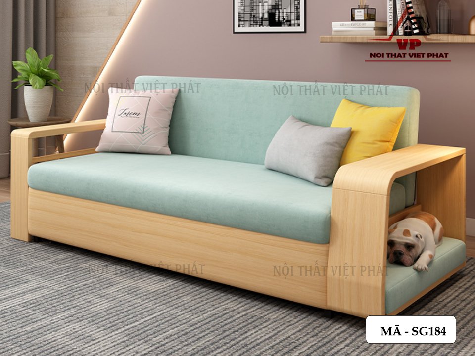 Sofa Giường Gấp TPHCM - Mã SG184 1 Sofa Giường Gấp TPHCM - Mã SG184