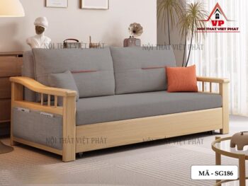 Sofa Giường Nệm Gấp - Mã SG186 9 Sofa Giường Nệm Gấp - Mã SG186-2