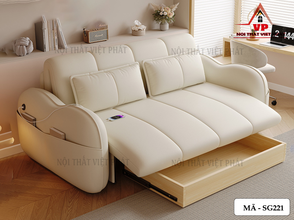 Sofa Bed Đa Năng Chỉnh Điện - Mã SG221 1 Sofa Bed Đa Năng Chỉnh Điện - Mã SG221-1