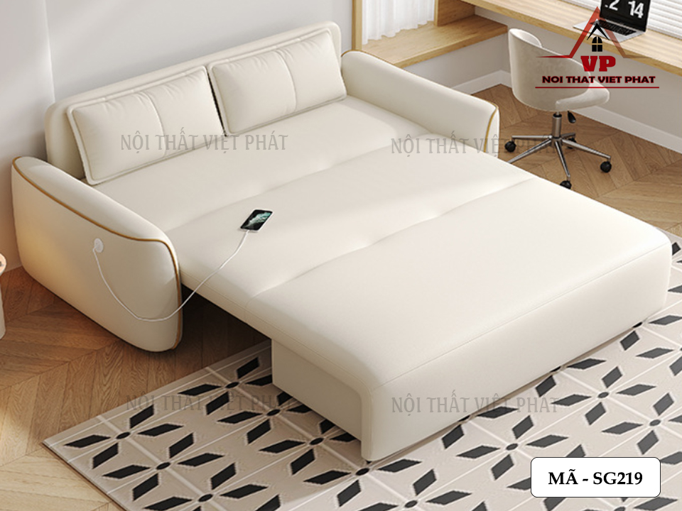 Sofa Giường Đa Năng Chỉnh Điện – Mã SG219 4 Sofa Giường Đa Năng Chỉnh Điện – Mã SG219-2