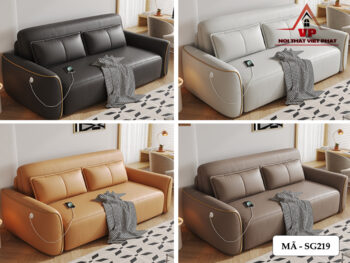Sofa Giường Đa Năng Chỉnh Điện – Mã SG219 9 Sofa Giường Đa Năng Chỉnh Điện – Mã SG219-3