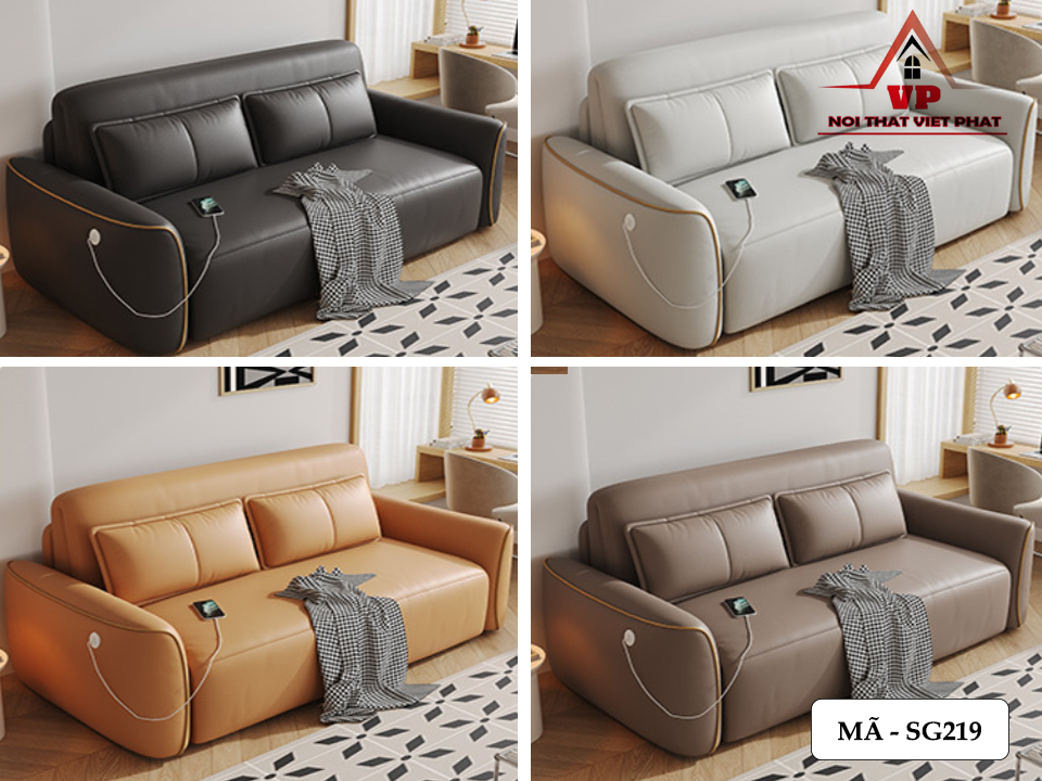 Sofa Giường Đa Năng Chỉnh Điện – Mã SG219 5 Sofa Giường Đa Năng Chỉnh Điện – Mã SG219-3