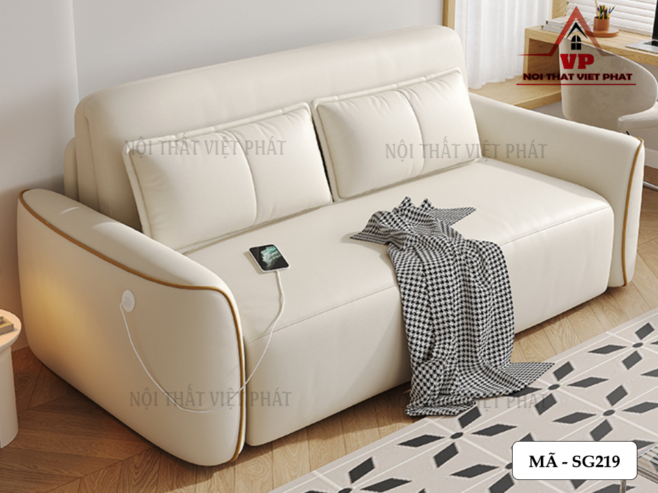 Sofa Giường Đa Năng Chỉnh Điện – Mã SG219 2 Sofa Giường Đa Năng Chỉnh Điện – Mã SG219