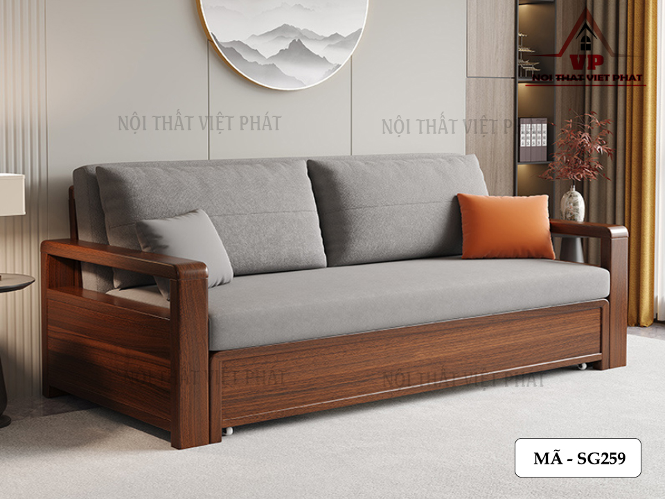 Ghế Sofa Kết Hợp Giường Ngủ - Mã SG259 4 Ghế Sofa Kết Hợp Giường Ngủ - Mã SG259-2