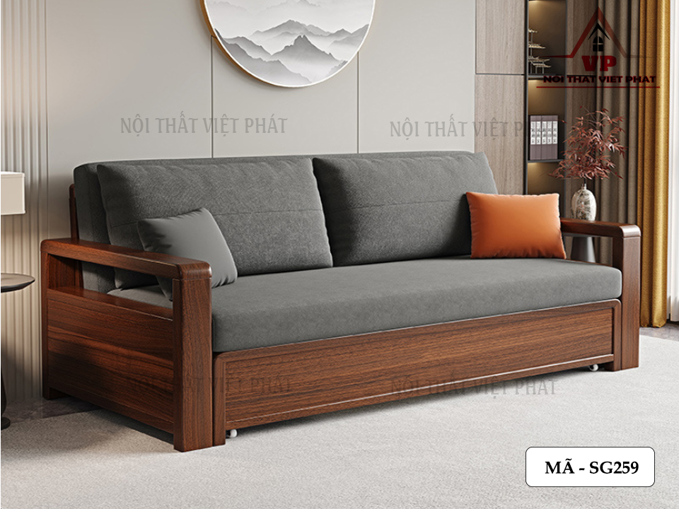 Ghế Sofa Kết Hợp Giường Ngủ - Mã SG259 6 Ghế Sofa Kết Hợp Giường Ngủ - Mã SG259-4