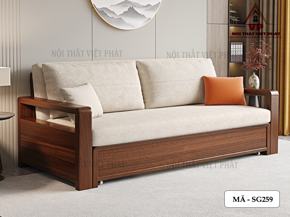 Ghế Sofa Kết Hợp Giường Ngủ - Mã SG259 7 Ghế Sofa Kết Hợp Giường Ngủ - Mã SG259-5